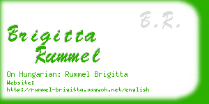 brigitta rummel business card